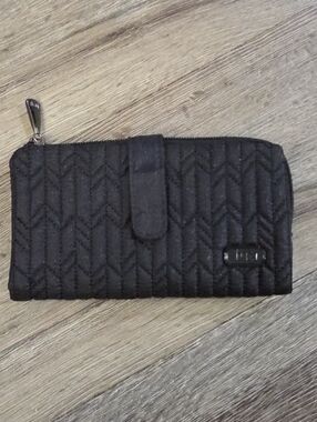 Lug Sparkly Black Wallet